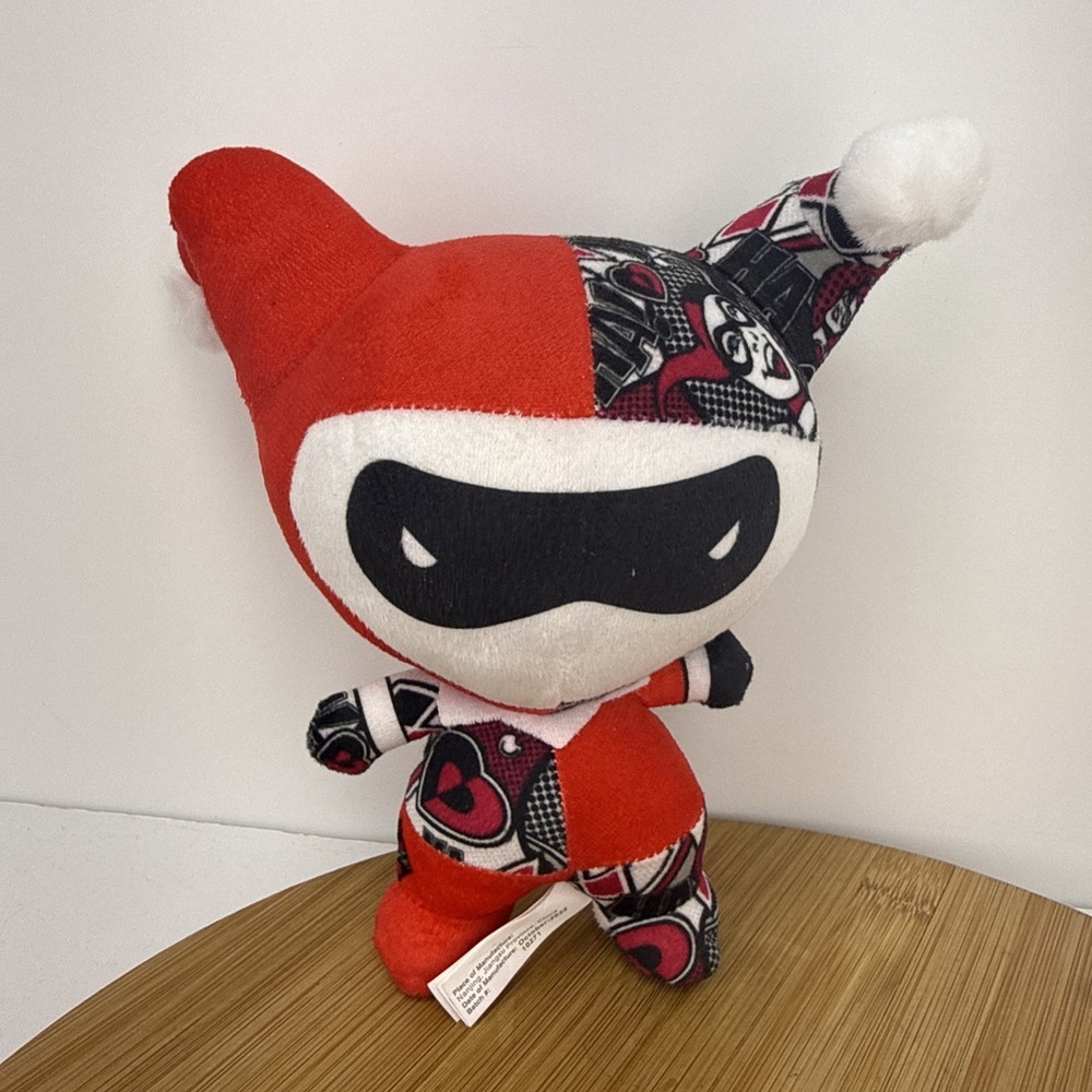 Toy Factory 2022 Justice League DC Comics Chibi Harley Quinn Plush
